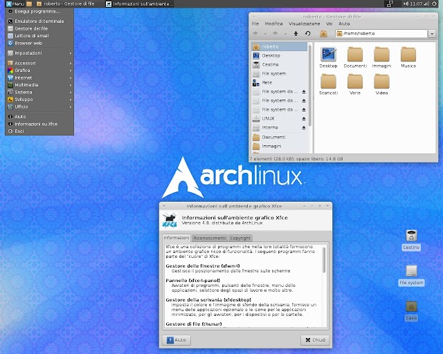 How to install XFCE on Arch Linux