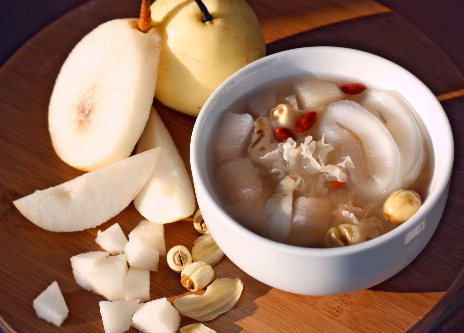 Alvin's Penthouse Kitchen Sea Coconut Snow Fungus Pear Soup Dessert