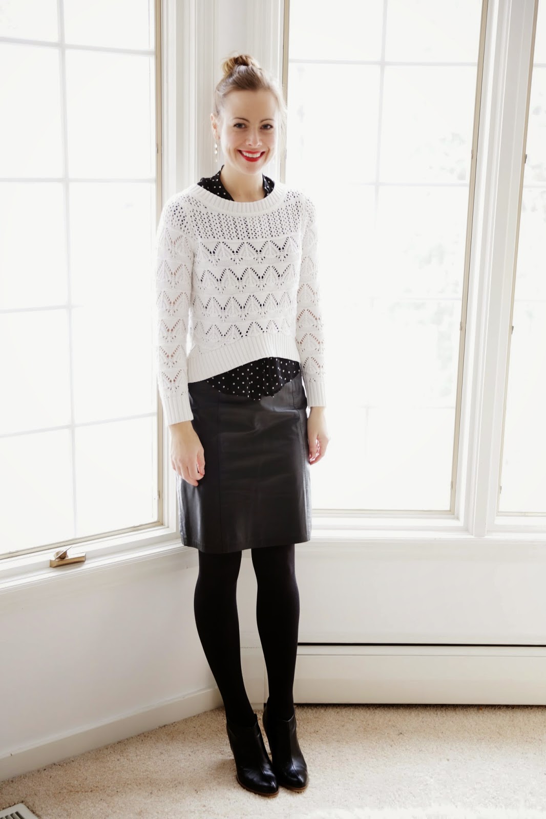 Lovelies in my Life That 90's Leather Skirt