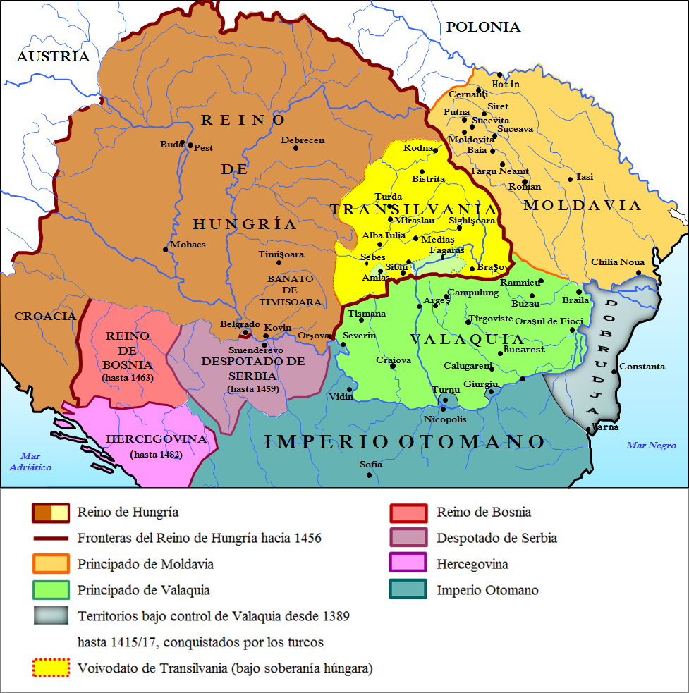 Reyes y Dinastías. Vlad III Ţepeş de Valaquia, el Drácula histórico