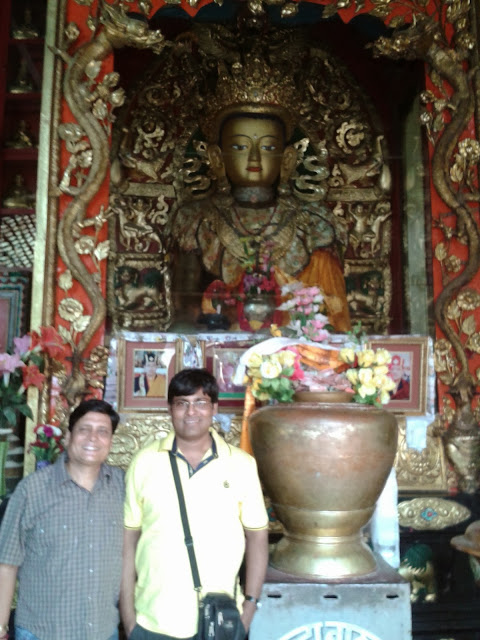 Manoj Bhawuk's Nepal tour - Swayambhu temple 