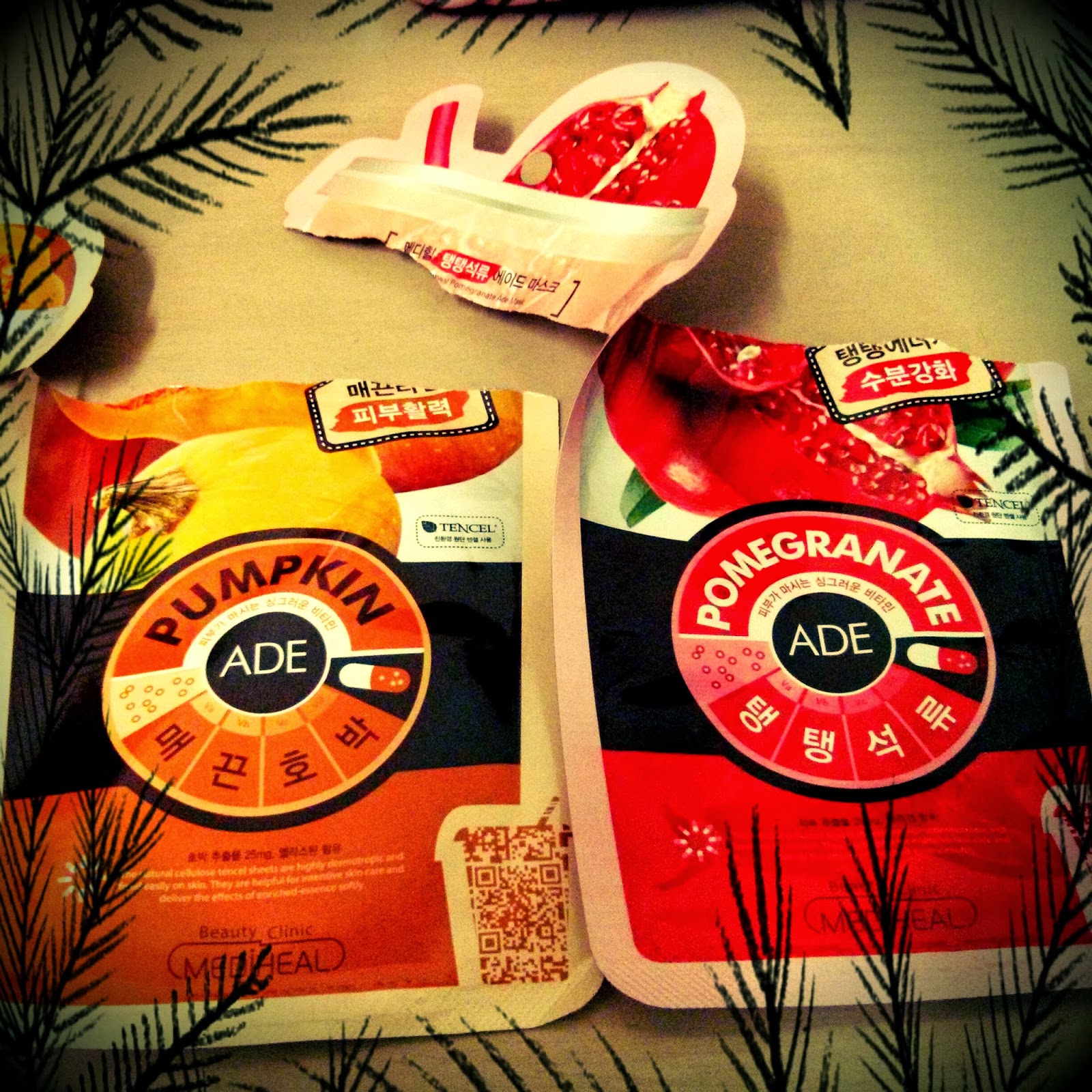 Download Share Care Review Beauty Clinic Mediheal Pomegranate Ade Mask PSD Mockup Templates