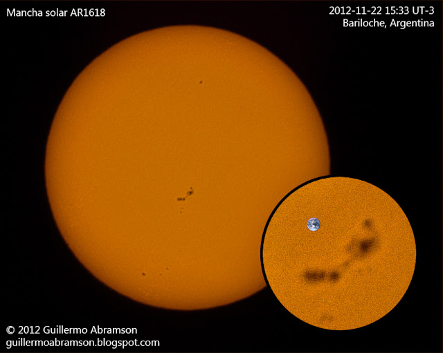 Seguimiento y monitoreo de la actividad solar - Página 2 2012-11-22+Mancha+solar+AR1618