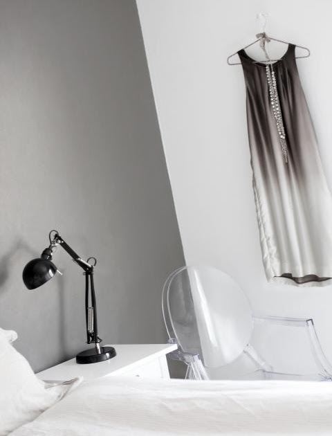 Beautiful White And Grey Girl Bedroom Design Ideas