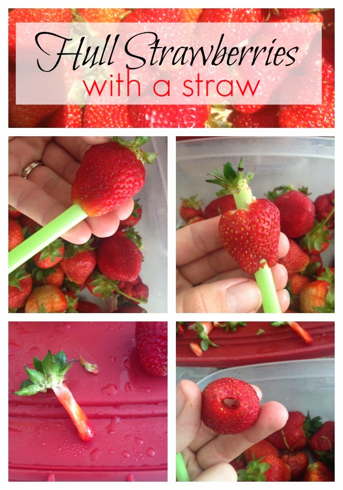 Two It Yourself How to Hull Strawberries With a Straw