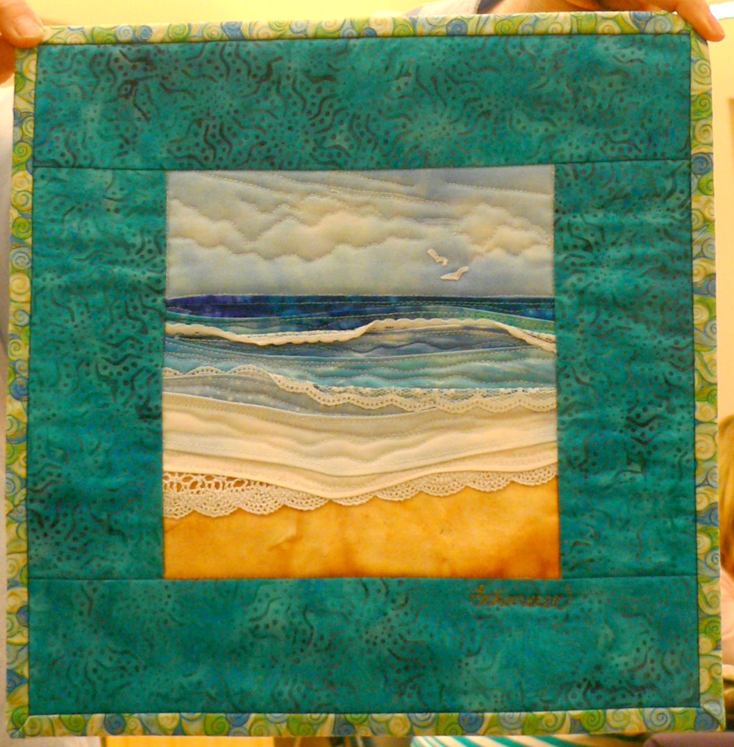 APPLIQUE ON THE GO Clamshell Quilt Guild Night with Karen Eckmeier