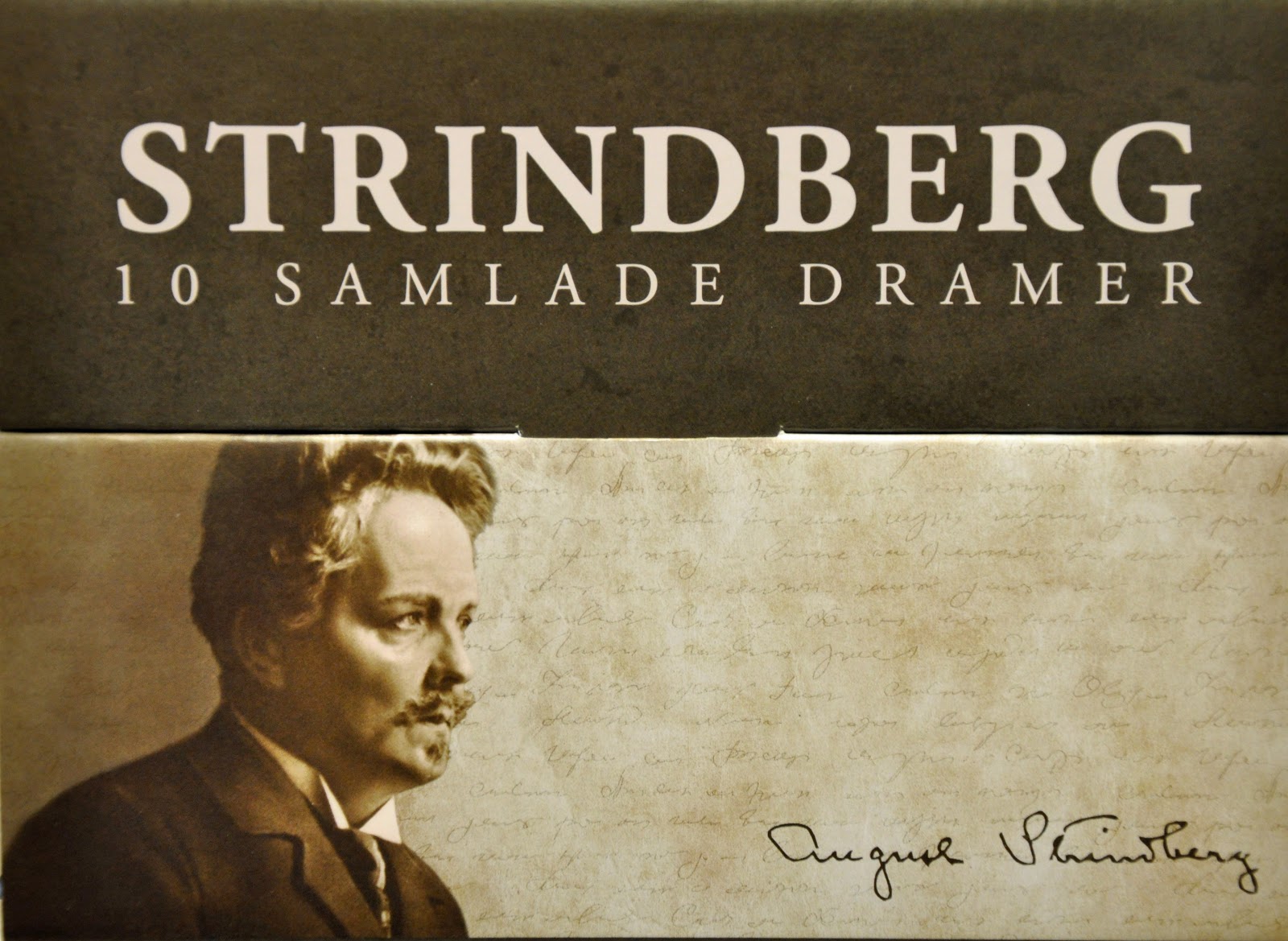 Arboga bibliotek 10 x Strindberg
