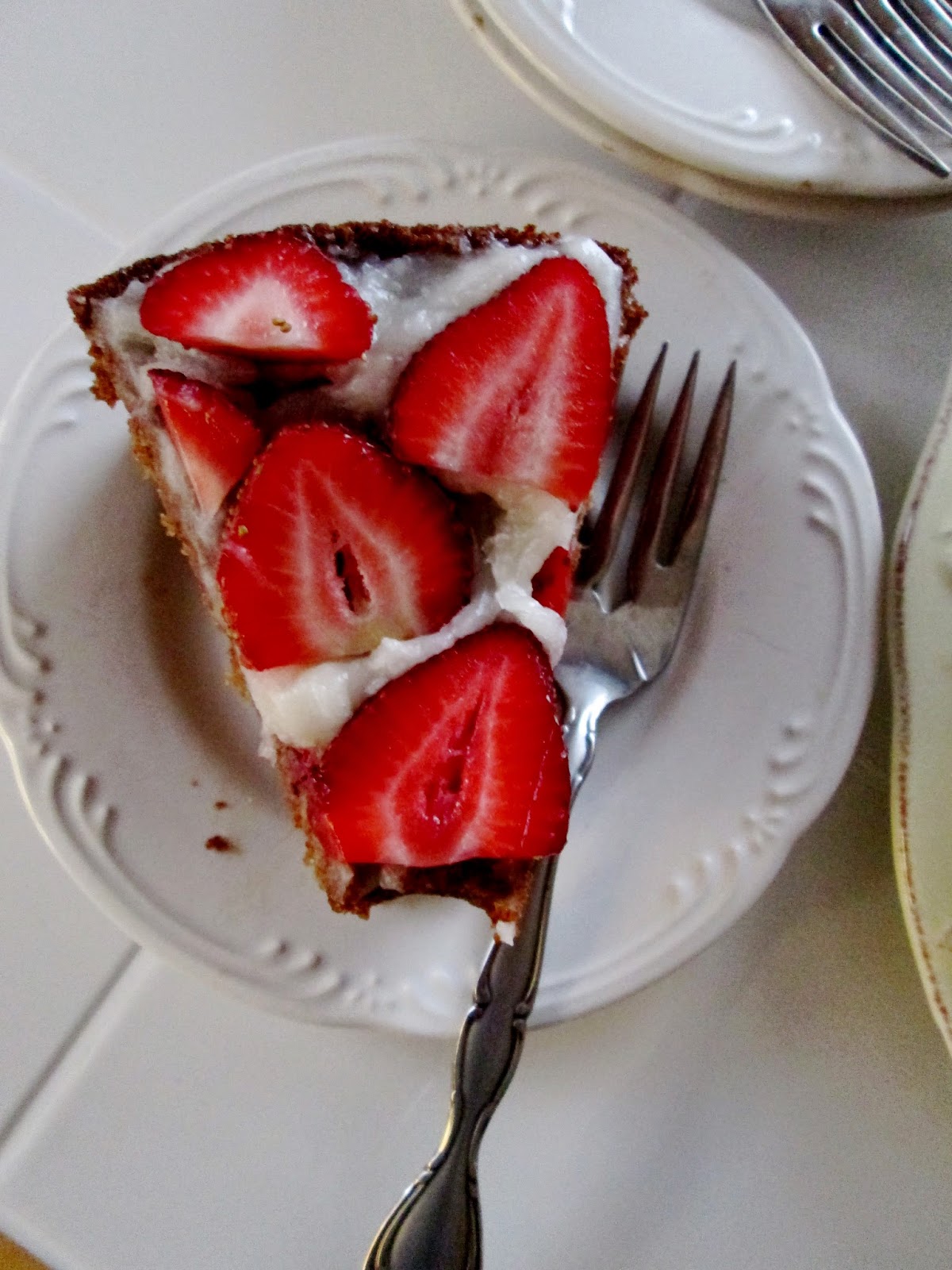 Hope For Healing Honey Yogurt Cake with Honey Cream Glaze and Fresh