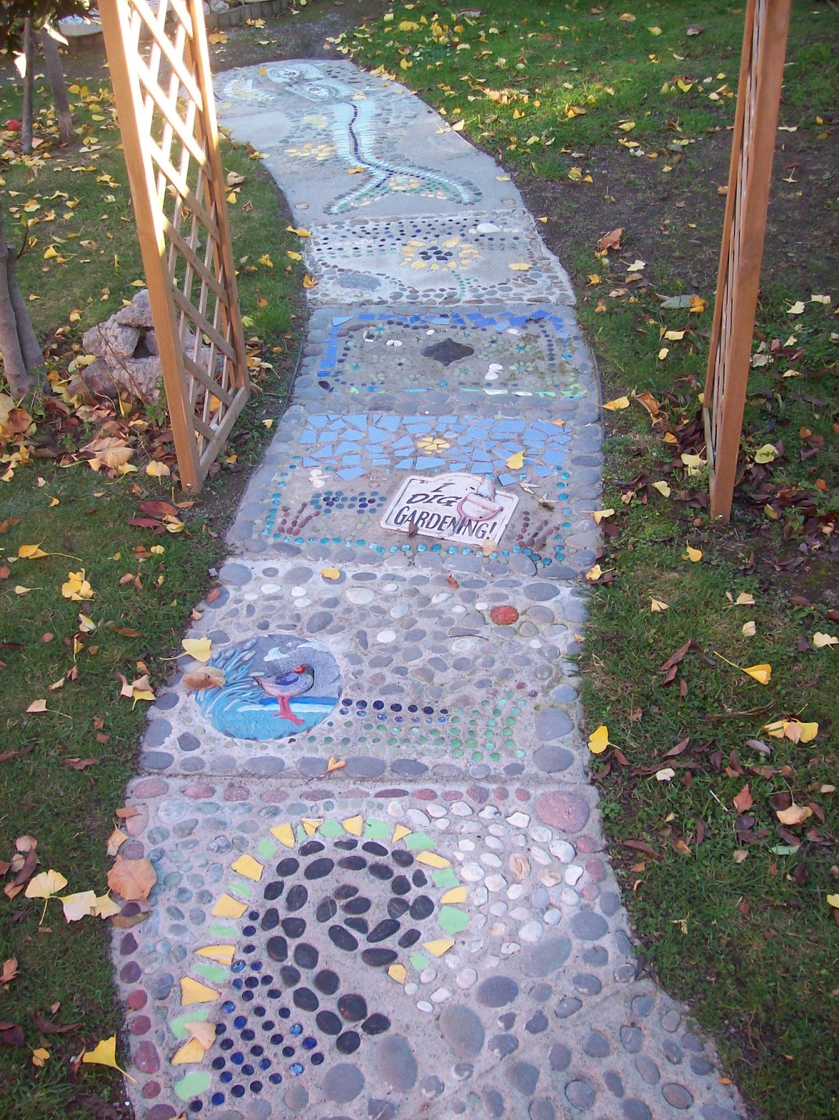 BKrafty Our Mosaic Pathway Work in Progress Part Two