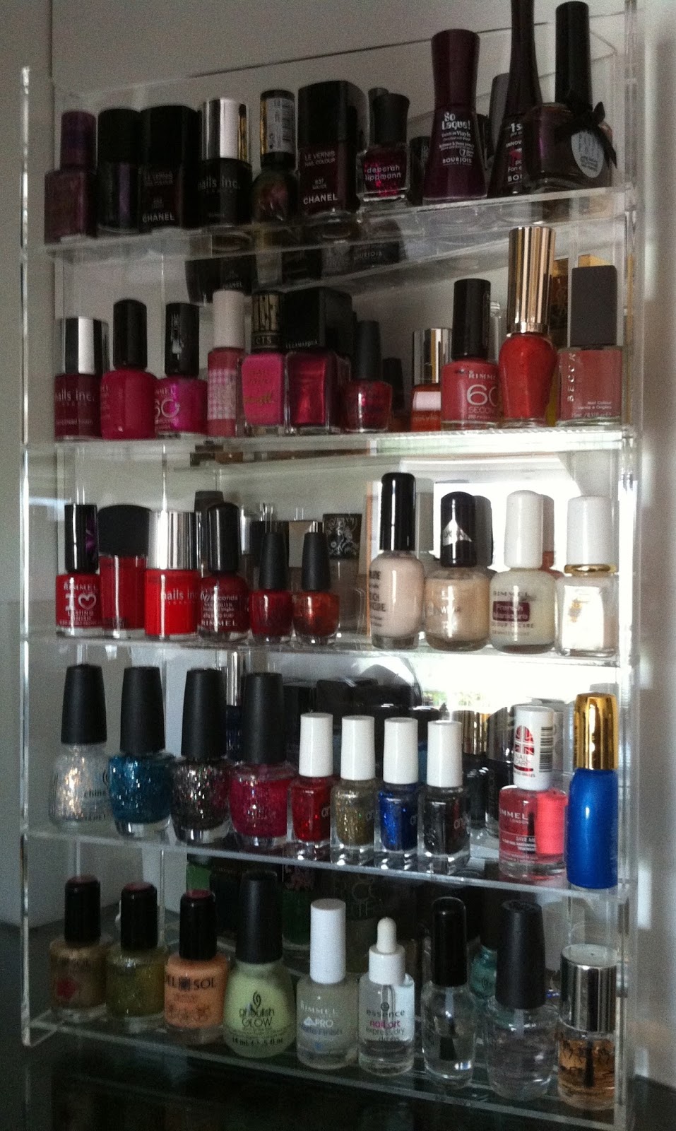 Make Up For Dolls How I... store my nail varnishes