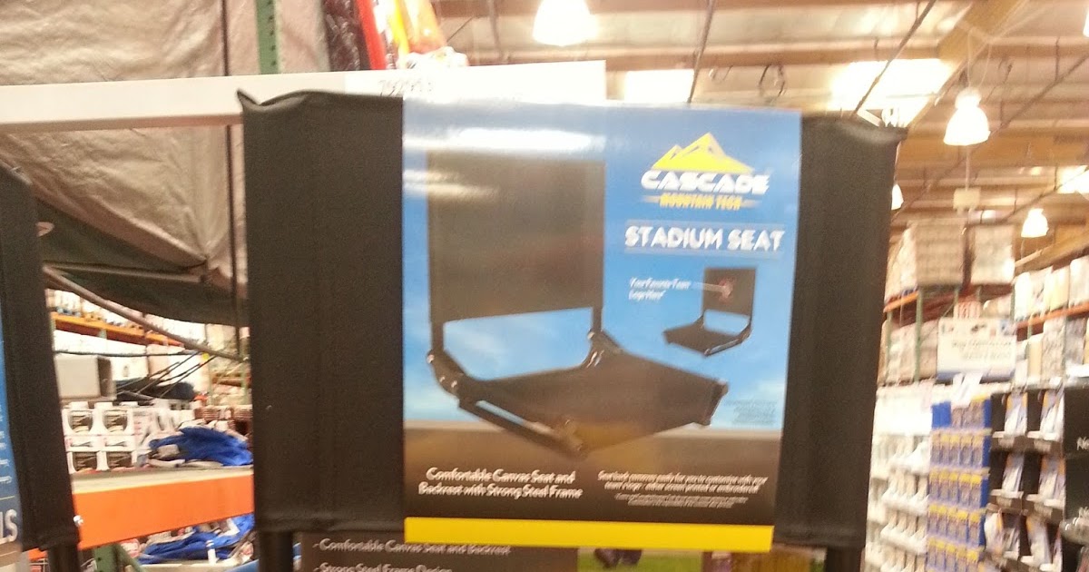 Cascade Mountain Tech Stadium Seat Costco Weekender