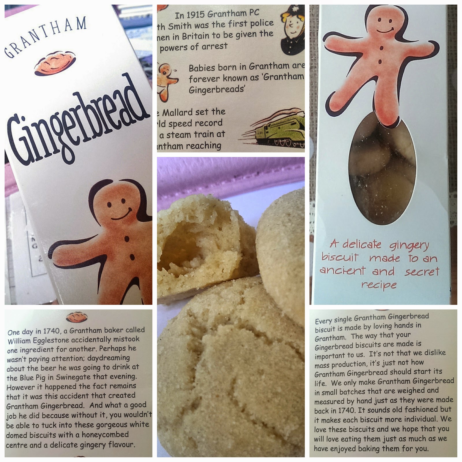 A Tasty Treat Grantham Gingerbread Brick Dust & Glitter