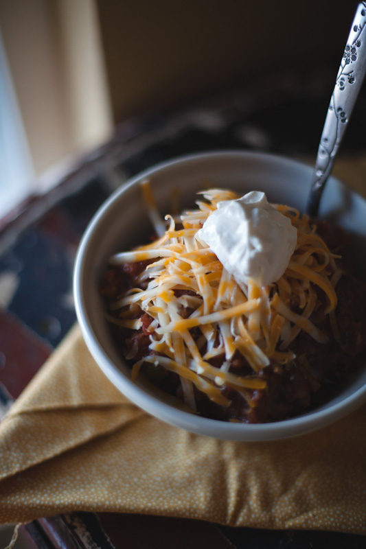 The TwentySomething's Table Minnesota {Wild Rice} Chili