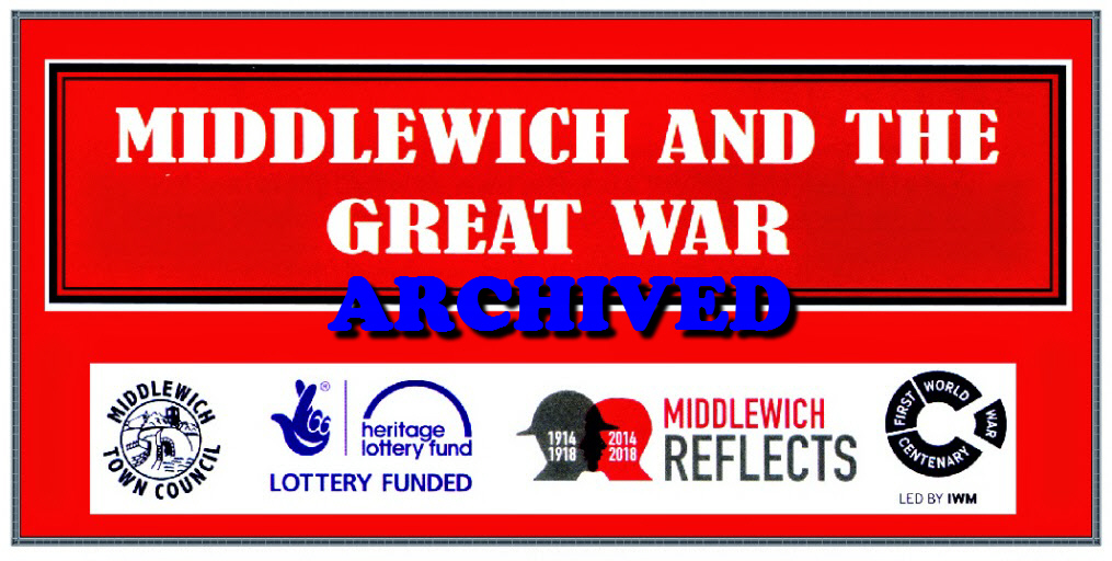 MIDDLEWICH AND THE GREAT WAR