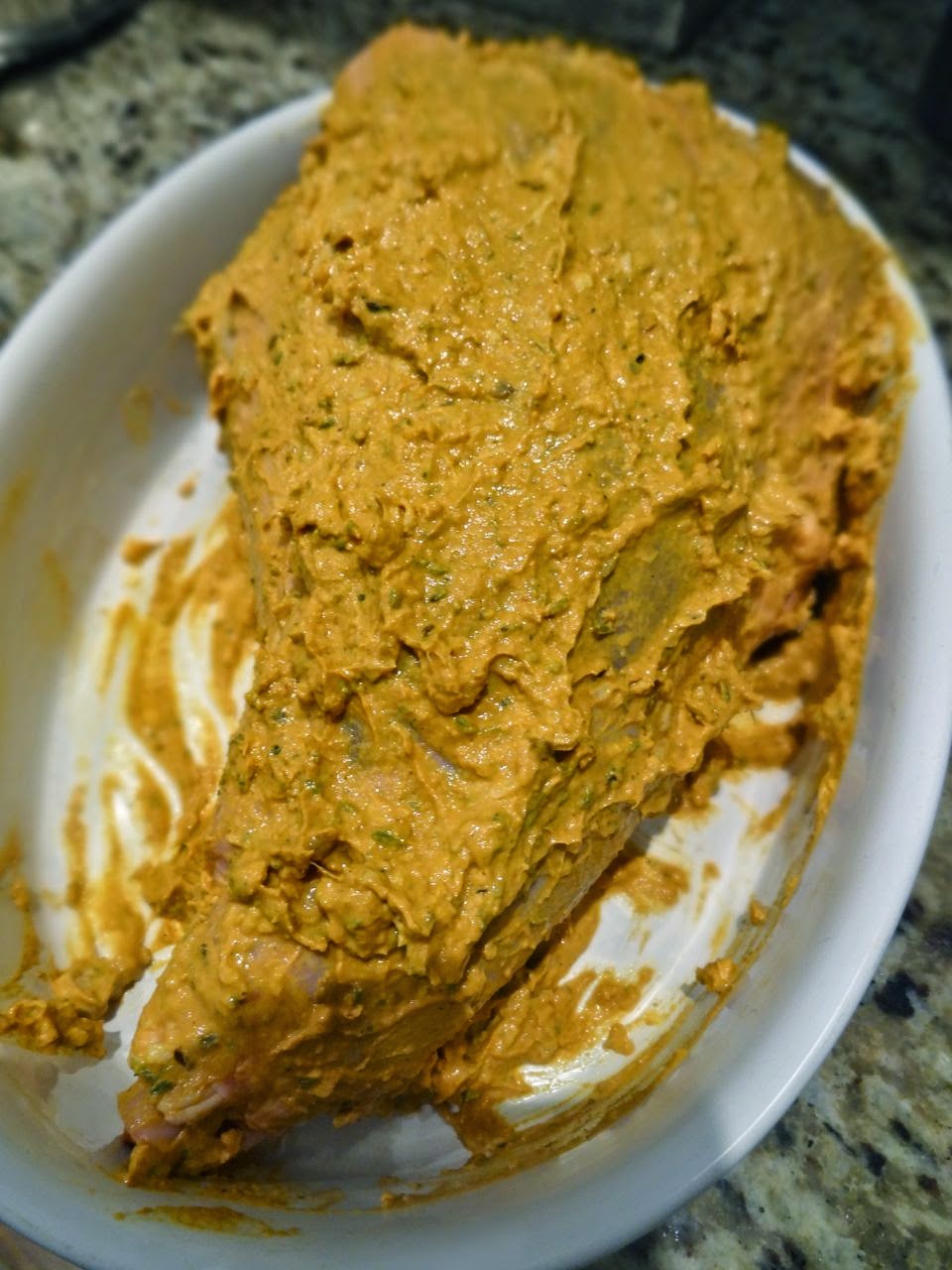 Scrumpdillyicious Oven Roasted IndianSpiced Leg of Lamb