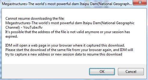 how to find stuffs cannot resume downloading the file in