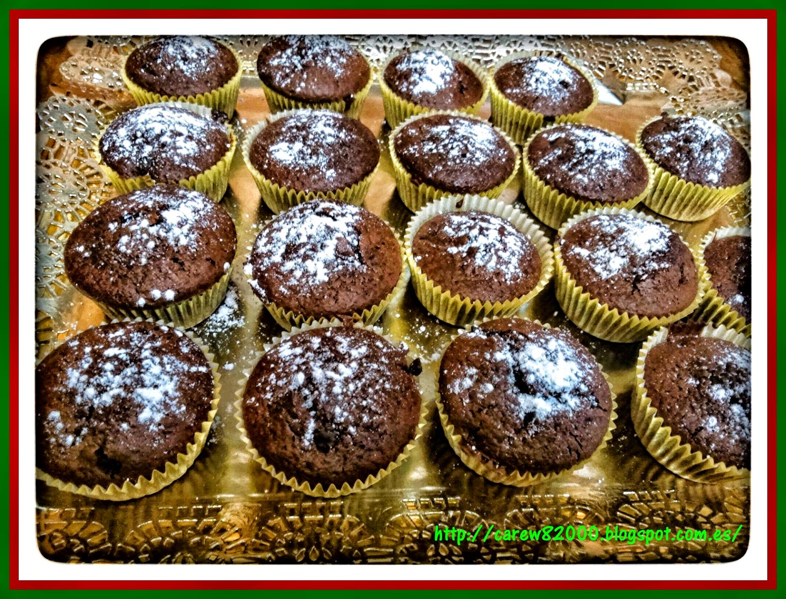 Muffins De Chocolate
