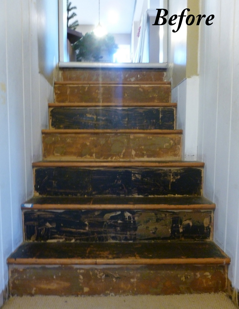 All That Brings Joy Painted Stairs