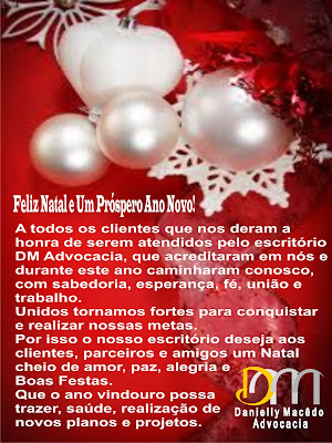 Então é Natal! Dr. Danielly Macêdo