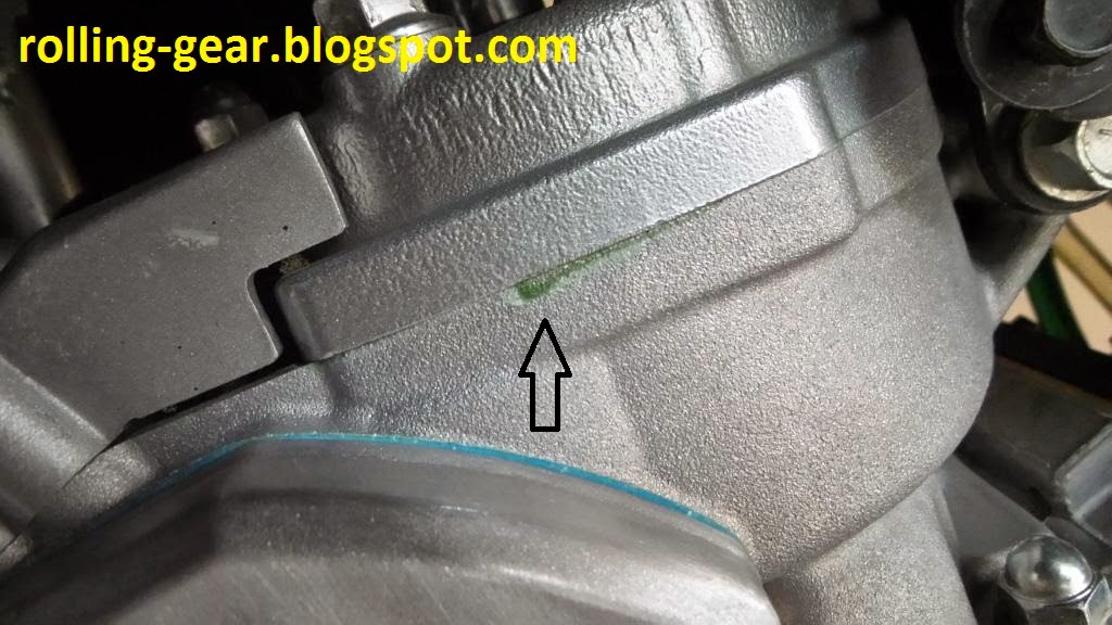 Rolling Gear Kenali ciriciri Gasket Head Bocor