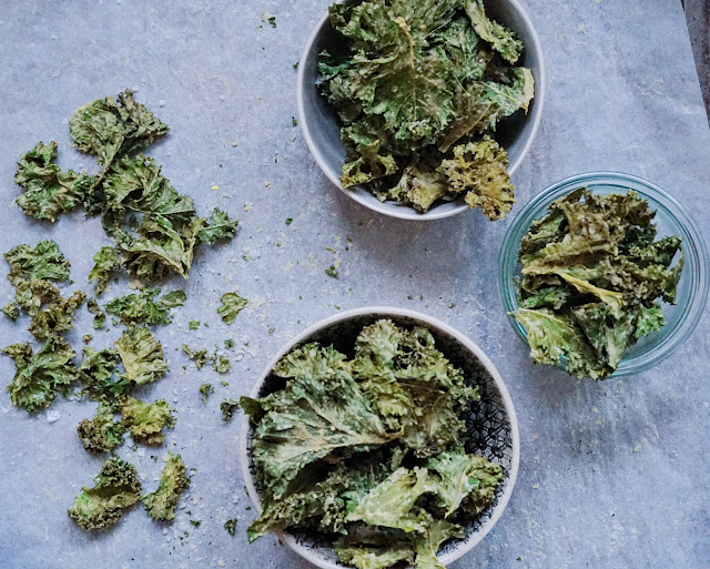 Vanløse blues..... Sour cream & Onion Kale chips