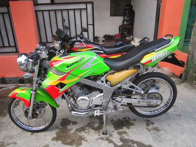 Foto Modifikasi Kawasaki Ninja 150 R Terbaru | Otomotif News