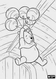 Winnie The Pooh Coloring Pages Birthday 6