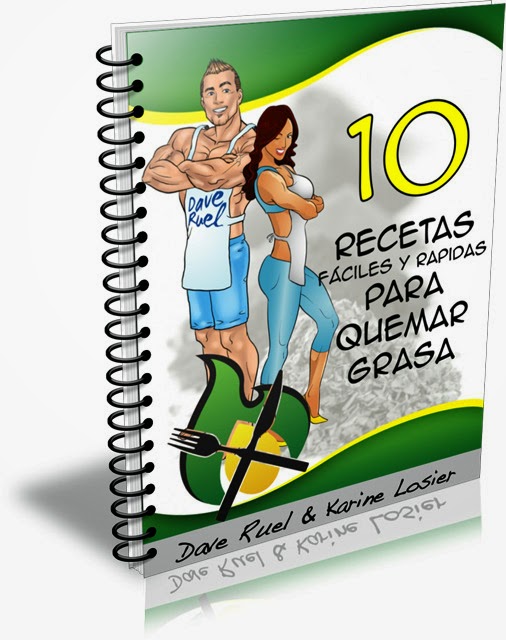 ¡Gratis 10 Recetas Quema Grasa en PDF!
