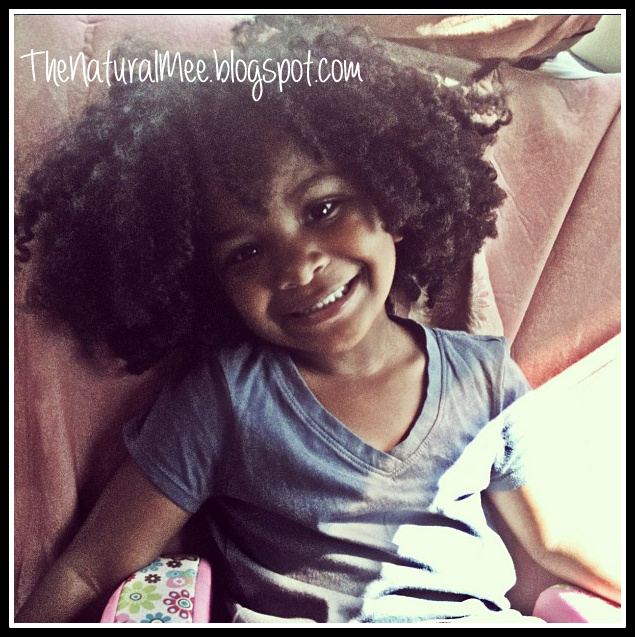 Naturallymee Stretching My 5 Year Old S Natural Hair Blow Out