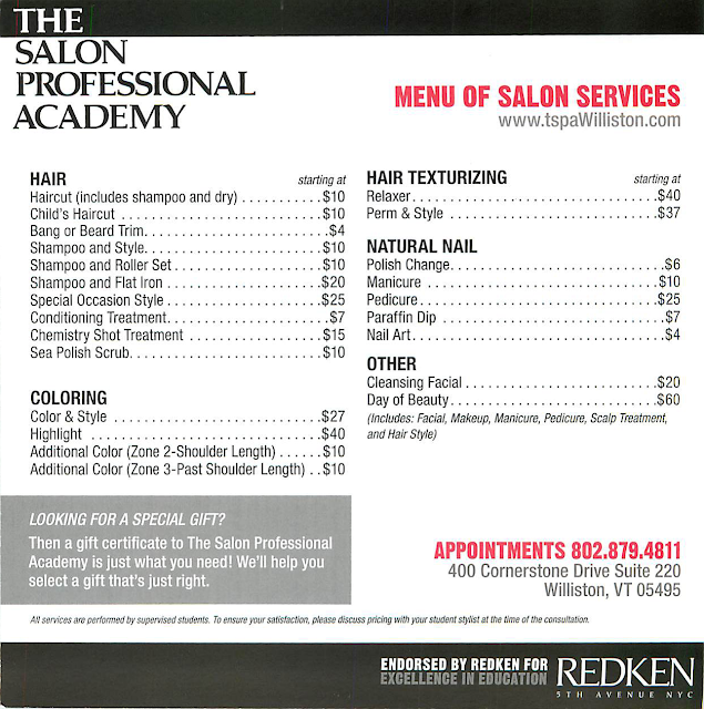 Gabriella's Life... Hair Cut The Salon Professional Academy Monday 5