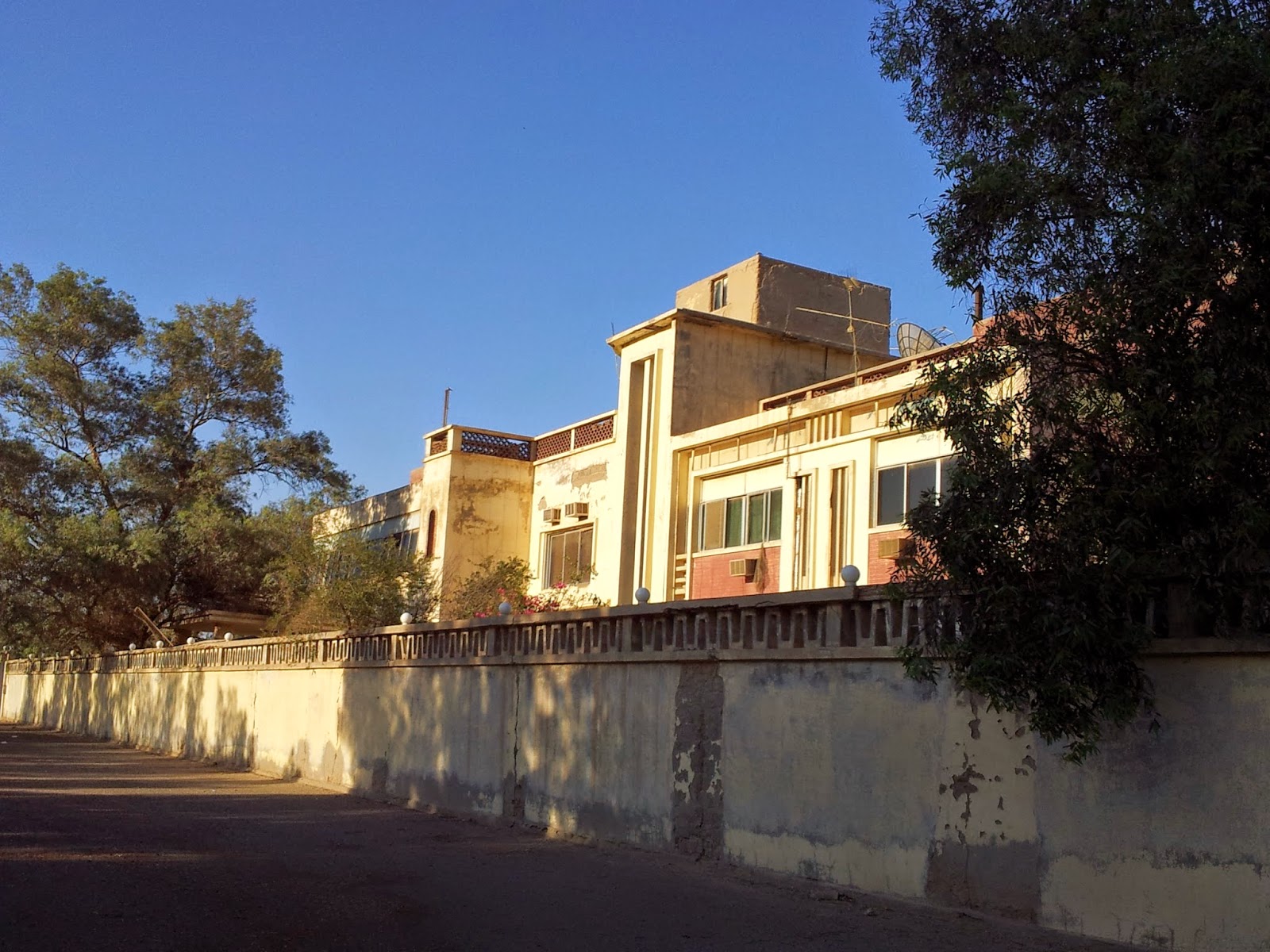 Collection of old Kuwaiti houses Kuwait City Life in Kuwait