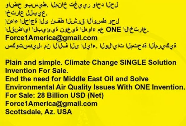 Climate Change Solution For Sale 480-434-0518