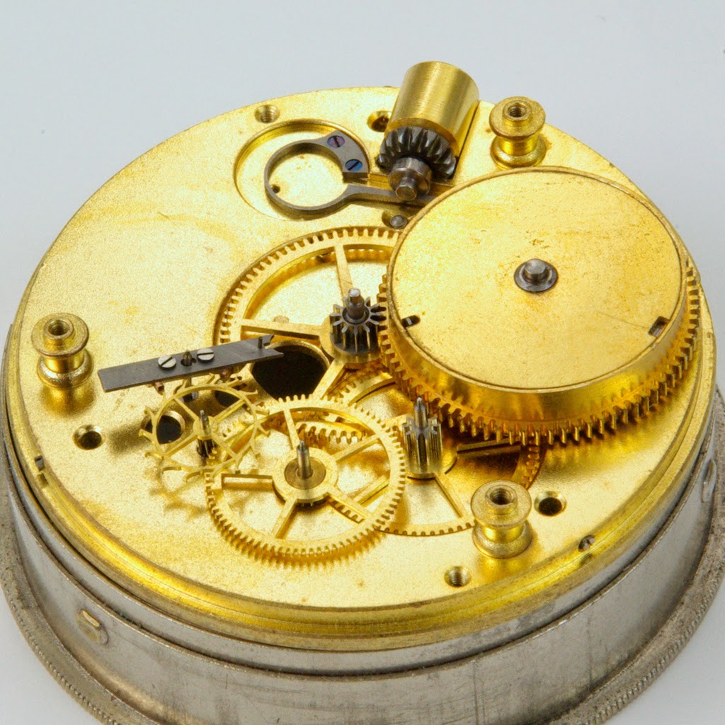 Oxford Pocket Watches The dreaded bodged impulse jewel "fix".