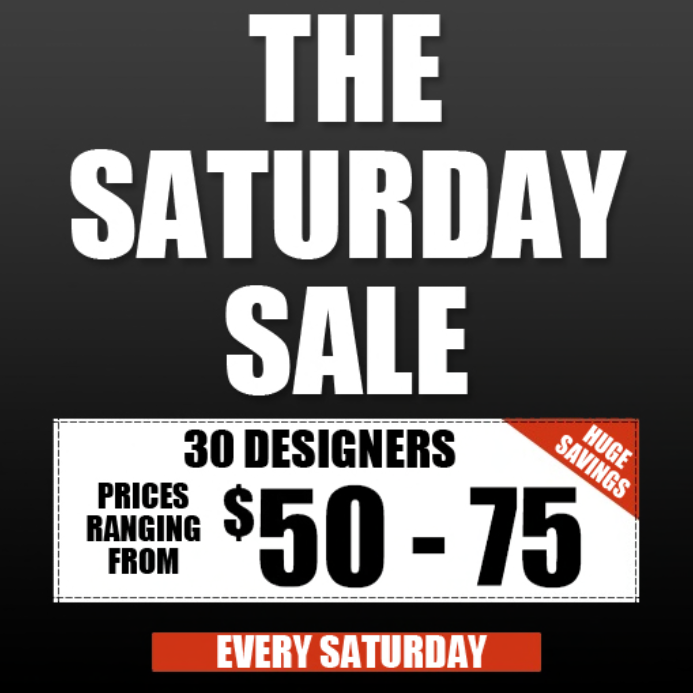 The Saturday Sale