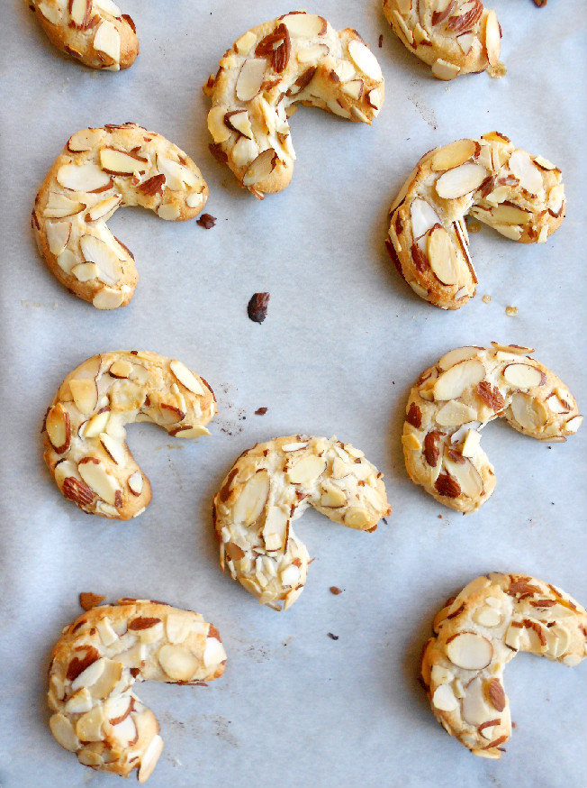 ChocolateGlazed Almond Horns FourDaysofEid Confessions of a