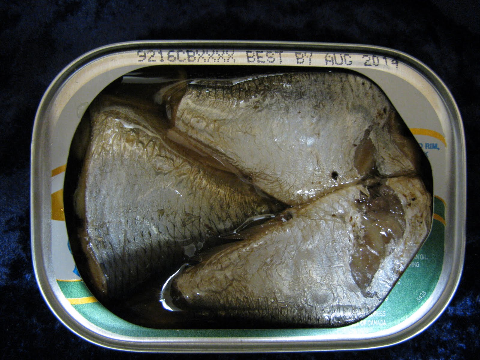 Mouth Full of Sardines Bumble BeeSardines 4