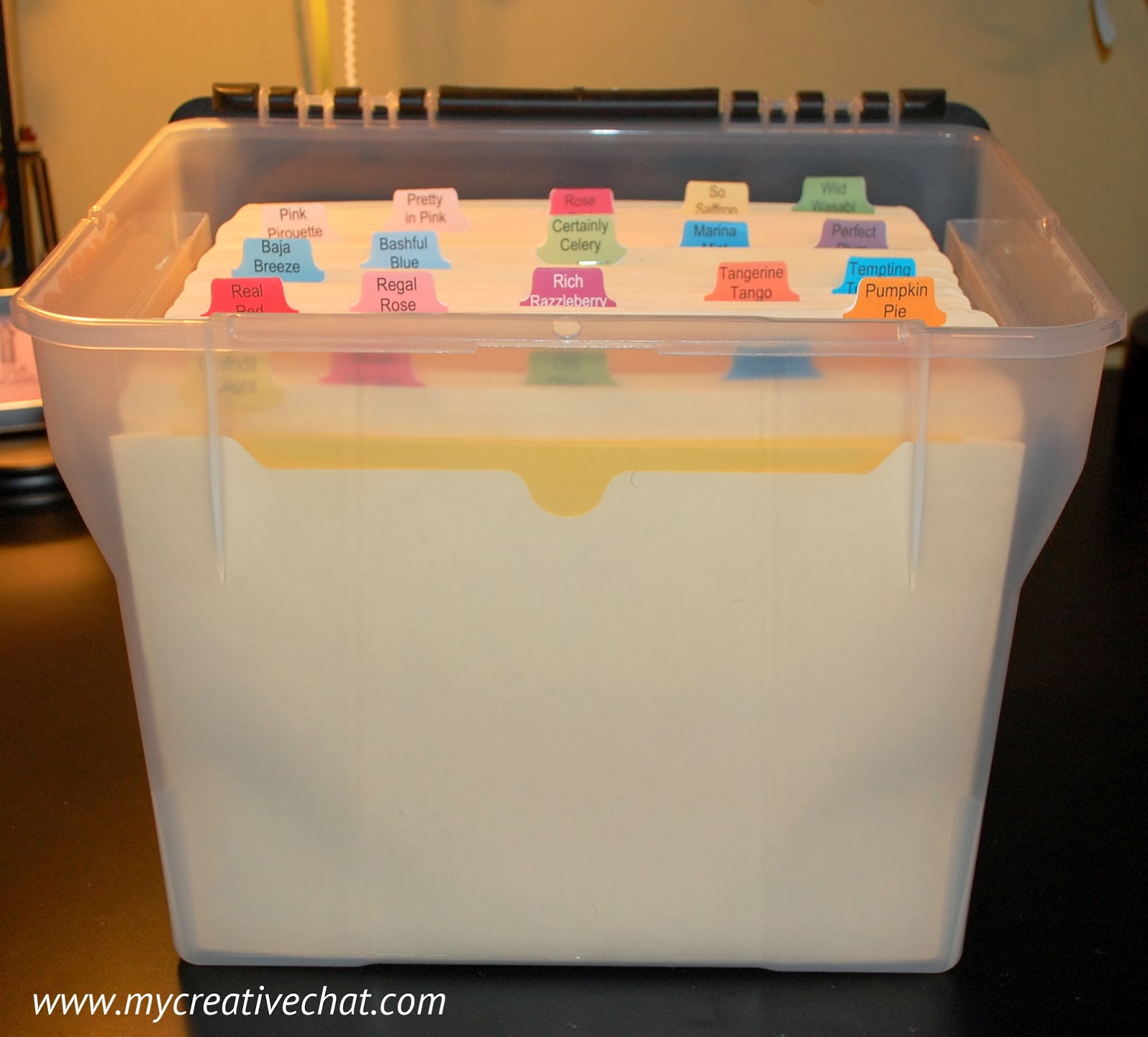 Creative Chat Updated Paper Organization File Tabs Printable