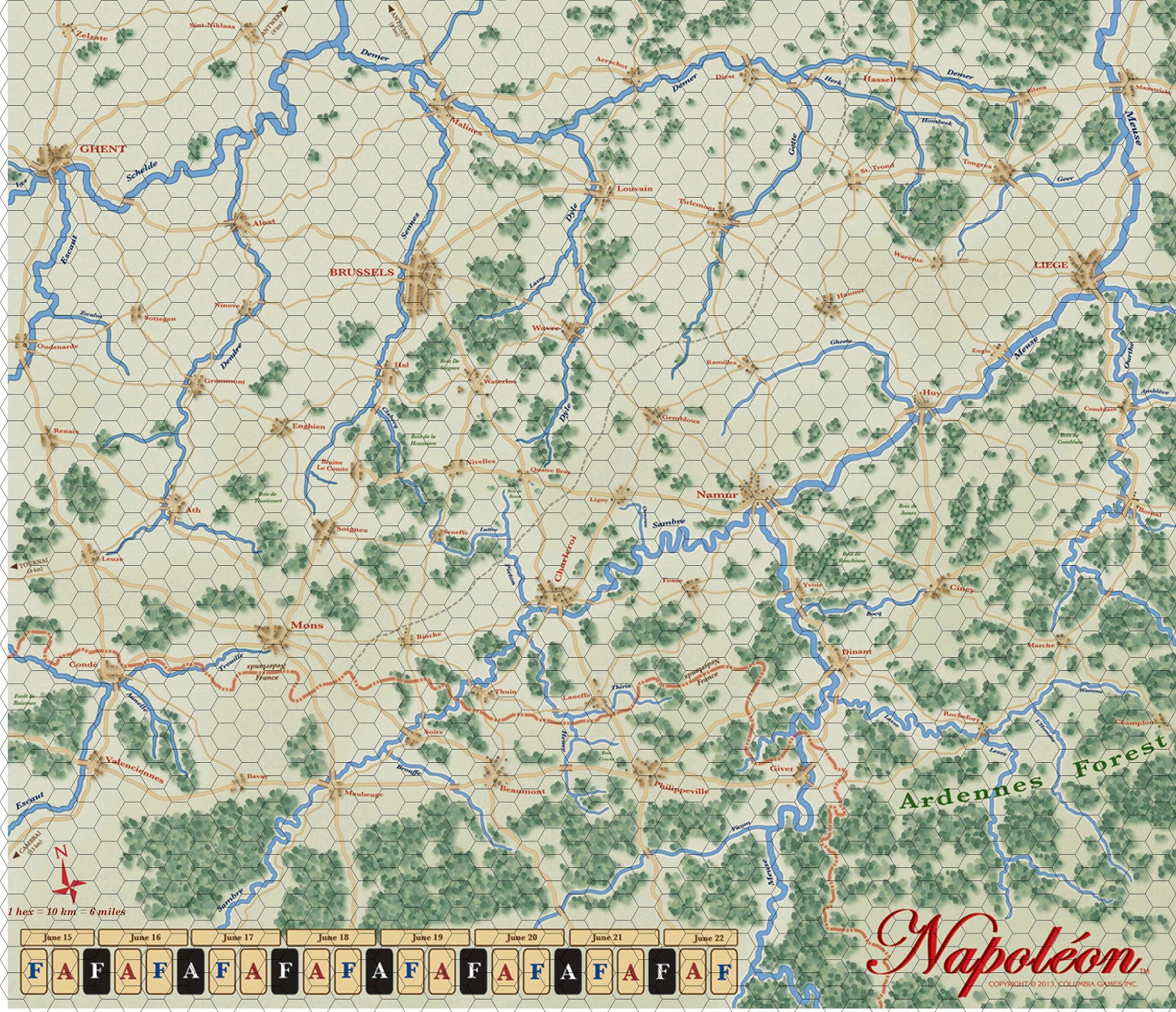 MurdocK's MarauderS: Waterloo Campaigning - map thoughts MurdocK's MarauderS:
