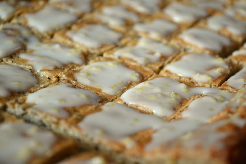 Anush Lini Lemon Poppy Seed Squares