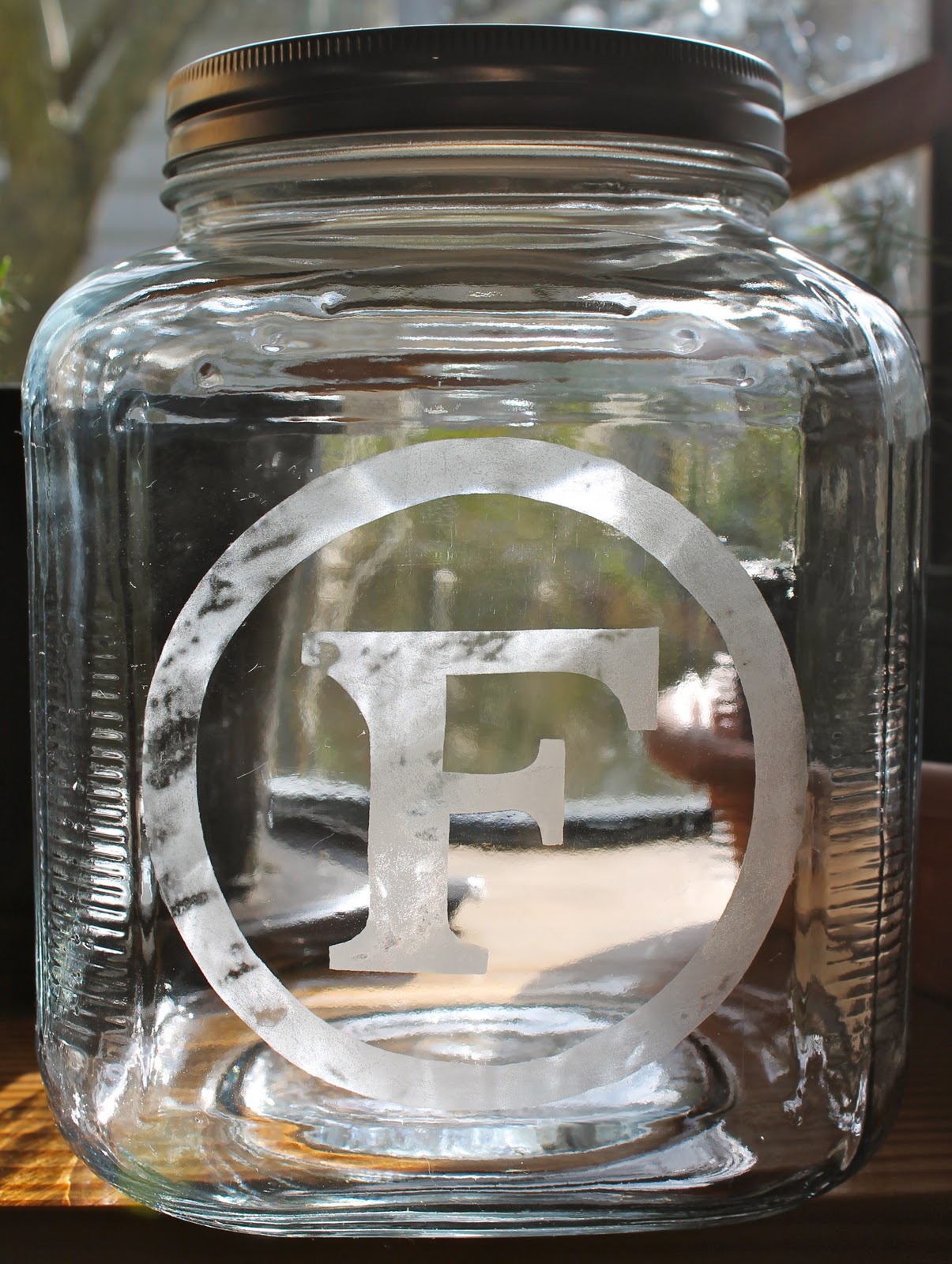 DIY Simple Glass Etching! - Fabulessly Frugal