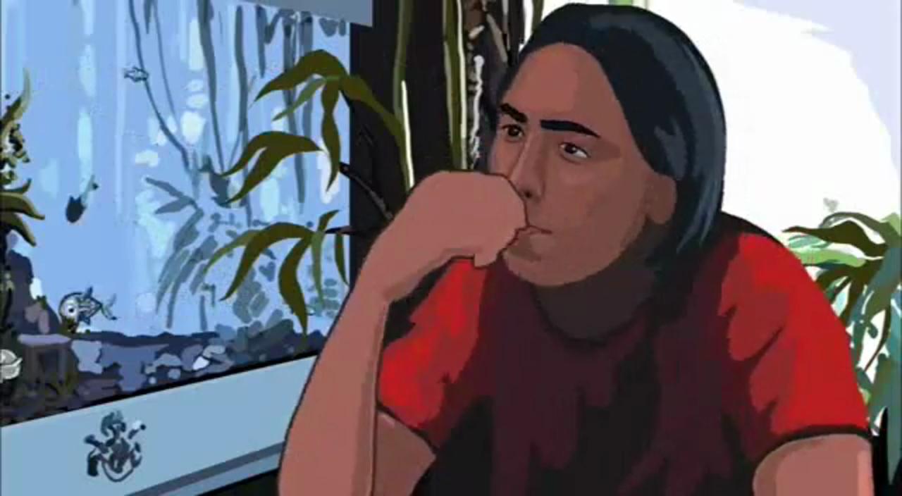 Waking life ending picture
