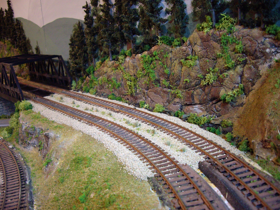 TY'S MODEL RAILROAD Layout Scenery Part II The Background