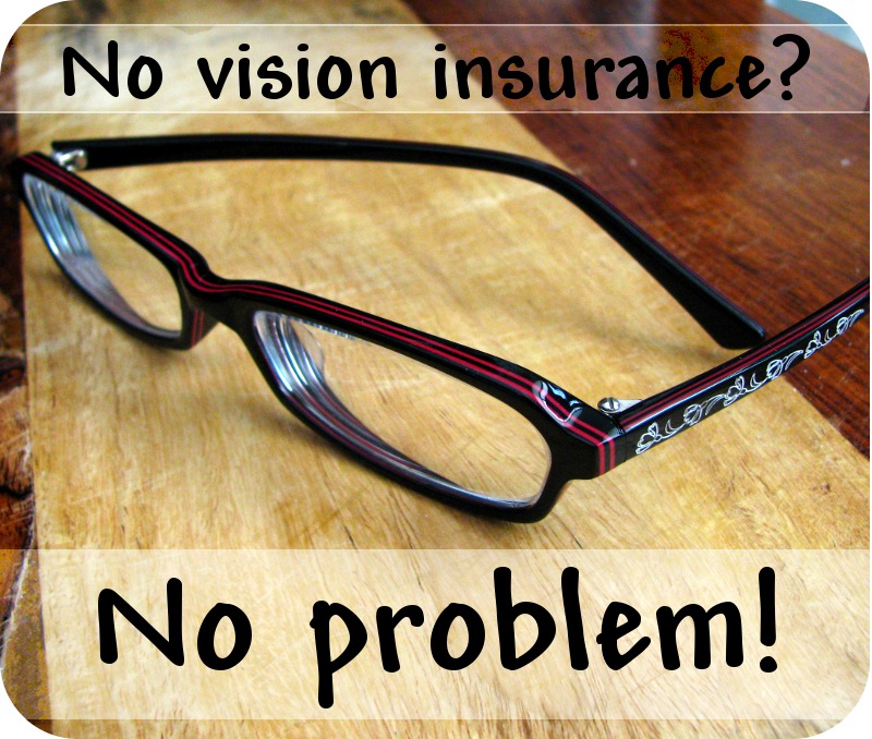 getting glasses without insurance