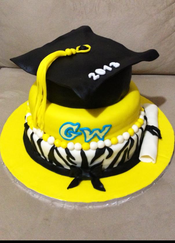 Cakes by Mara Washington University Graduation Cake