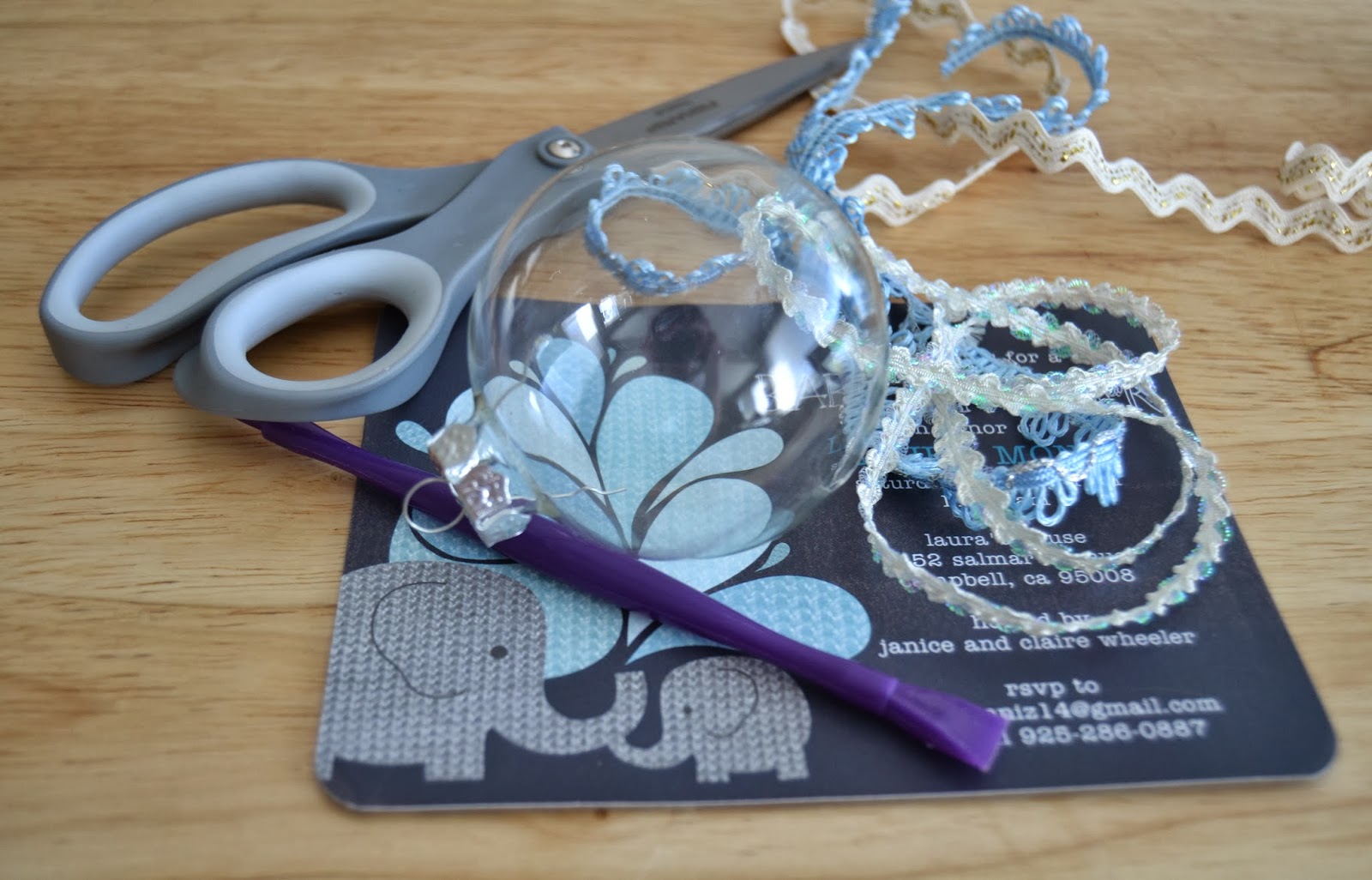 From Foothills to Fog: DIY Keepsake Christmas Ornament