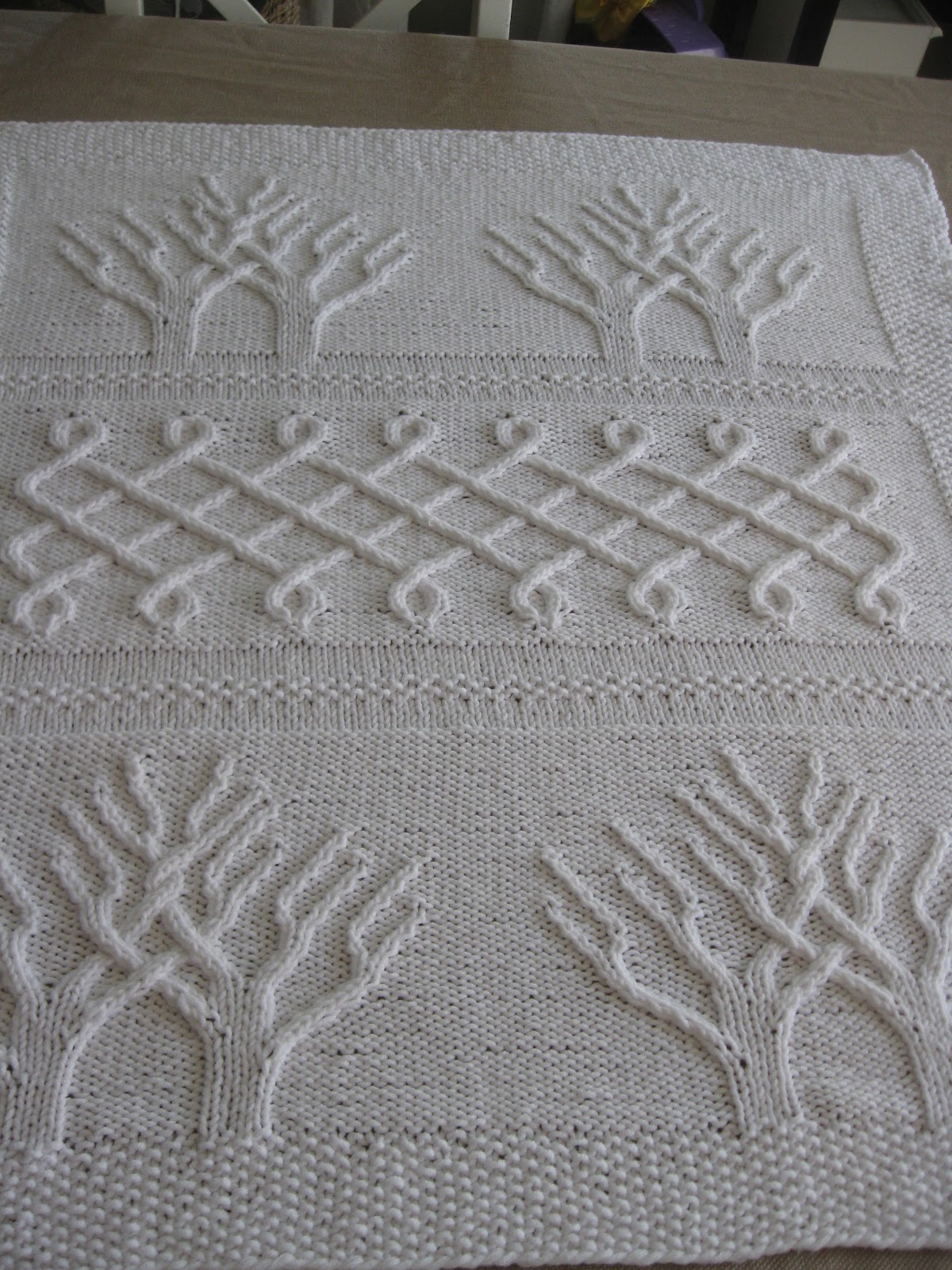 Of Wool and Loveliness: For Twins: The Tree of Life Afghan