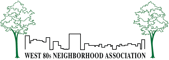 West 80s Neighborhood Association Blog
