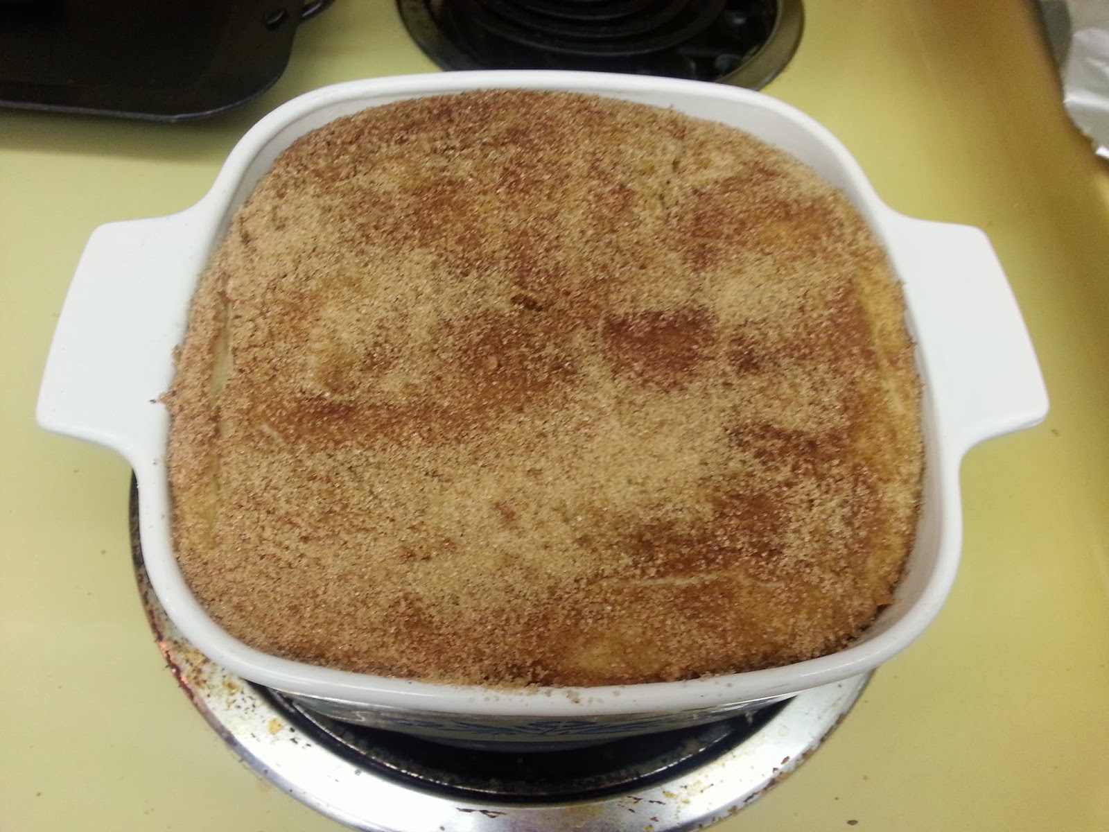 From Dine Out to Dine In Vegan Cinnamon Roll Casserole