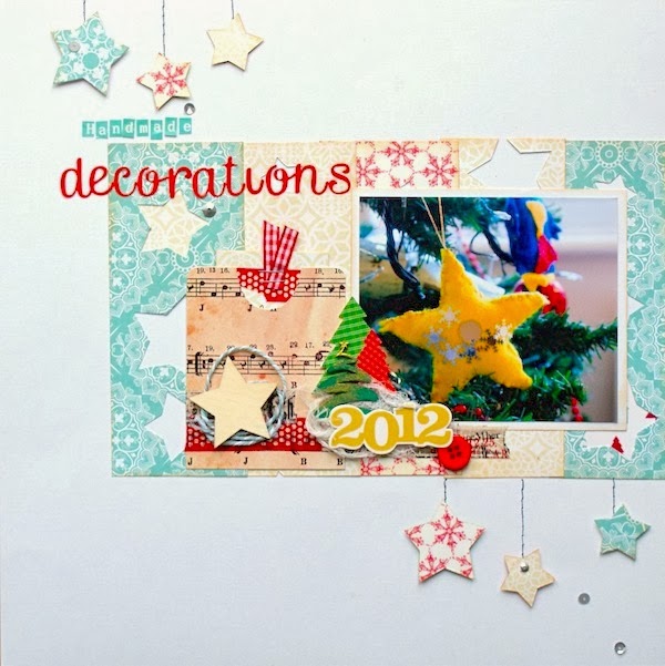 Fruit of my scraps Handmade Decorations