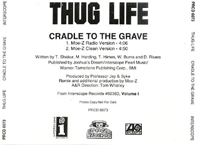 Thug Life – Cradle To The Grave (CDS Promo) (1994) (192 kbps)